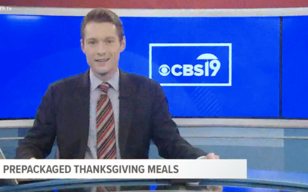 Thanksgiving Meal Distribution – CBS 19 Story