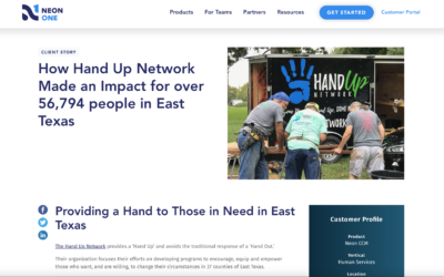 Neon One Introduces Hand Up Network to its International Audience